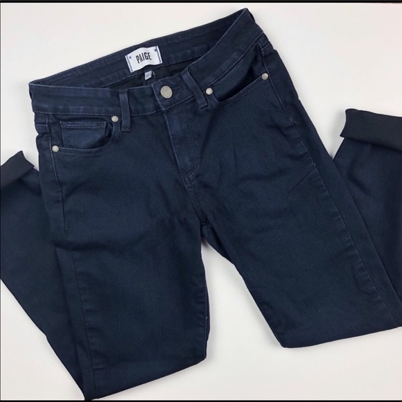 Paige Verdugo Ivan Dark Wash Ankle Jeans - Picture 5 of 8